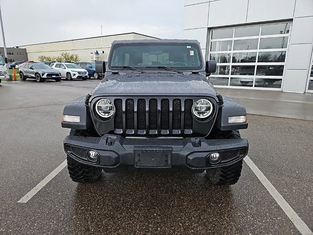 Used 2021 Jeep Wrangler Unlimited Willys with VIN 1C4HJXDG5MW620040 for sale in Osseo, WI