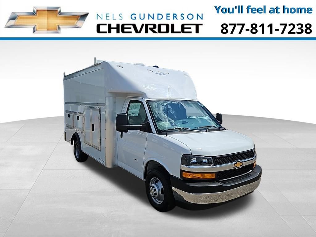 New 2025 Chevrolet Express Cutaway 3500 1WT Cutaway Van