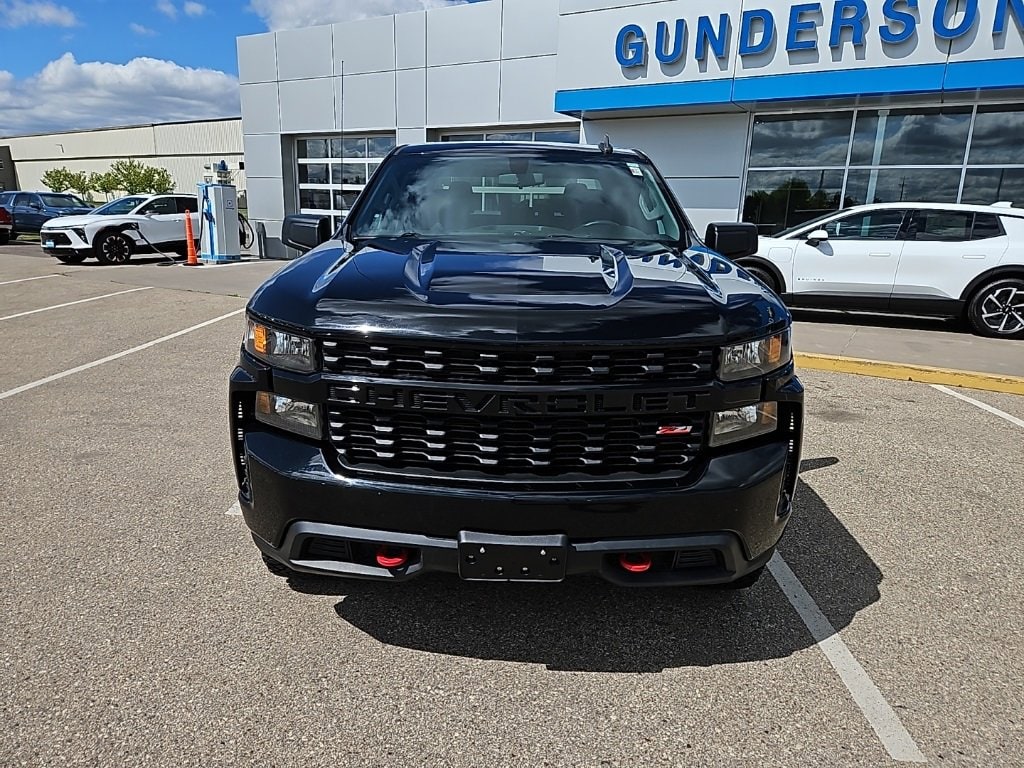 Used 2020 Chevrolet Silverado 1500 Custom with VIN 3GCPYCEF4LG405073 for sale in Osseo, WI