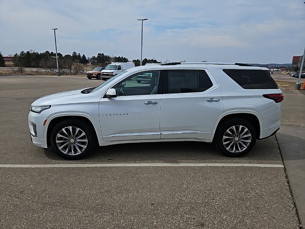 Certified 2023 Chevrolet Traverse Premier with VIN 1GNEVKKW2PJ157710 for sale in Osseo, WI