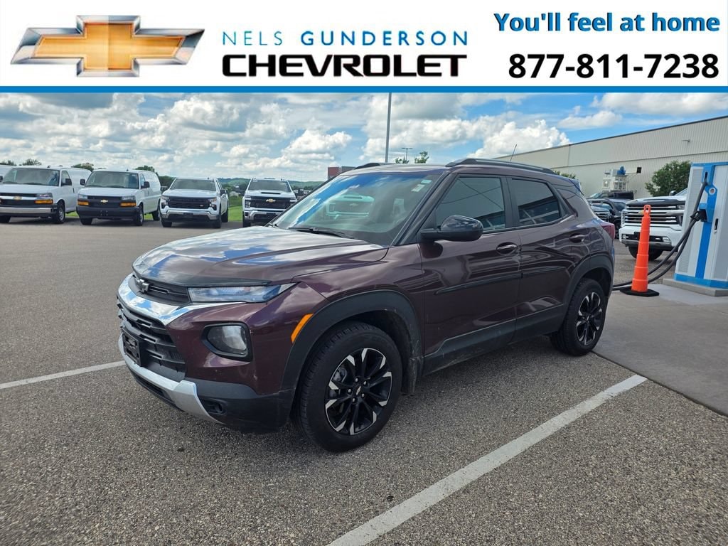 Used 2022 Chevrolet Trailblazer LT with VIN KL79MRSL8NB142645 for sale in Osseo, WI