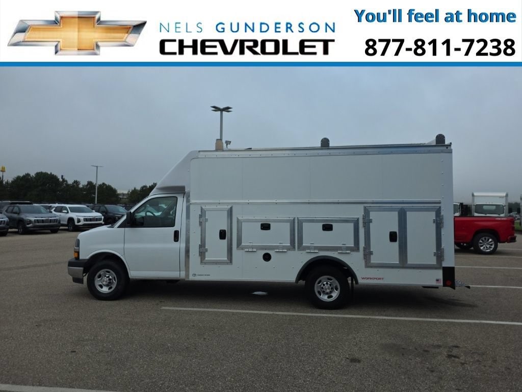 New 2025 Chevrolet Express Cutaway 3500 1WT Cutaway Van