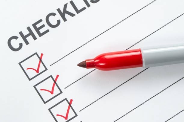 Auto Trade In Check List - Nelson Auto