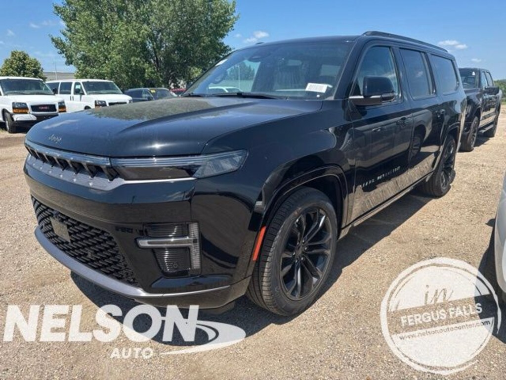 New 2026 Jeep Grand Wagoneer L SUMMIT OBSIDIAN 4X4 Sport Utility