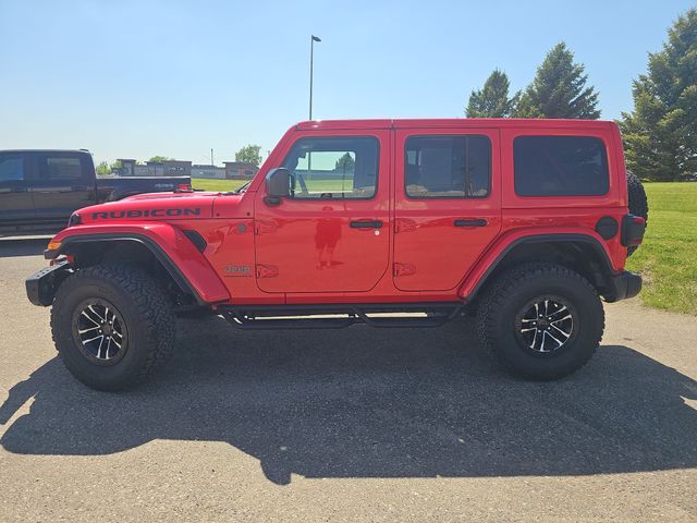 Used 2025 Jeep Wrangler 4-Door Rubicon X with VIN 1C4RJXFGXSW552204 for sale in Fergus Falls, Minnesota