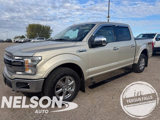 Used 2018 Ford F-150 Lariat with VIN 1FTEW1E59JFC44856 for sale in Fergus Falls, Minnesota