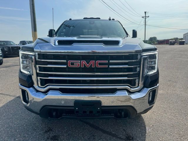 Used 2021 GMC Sierra 2500HD SLT with VIN 1GT49NEY0MF192428 for sale in Fergus Falls, Minnesota