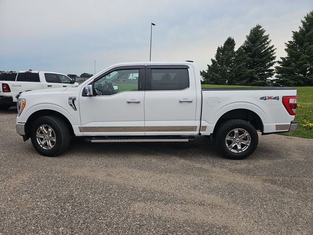 Used 2021 Ford F-150 Lariat with VIN 1FTFW1E88MFC06747 for sale in Fergus Falls, Minnesota