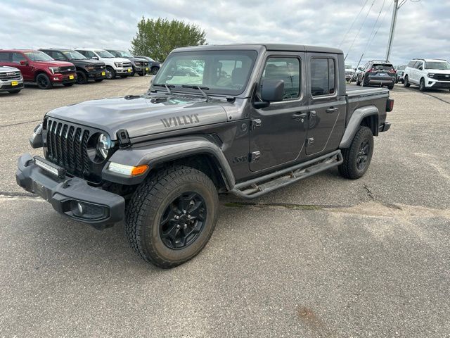 Used 2022 Jeep Gladiator WILLYS with VIN 1C6HJTAG2NL164408 for sale in Fergus Falls, Minnesota
