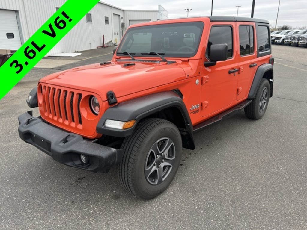 Used 2019 Jeep Wrangler Unlimited Sport S SUV