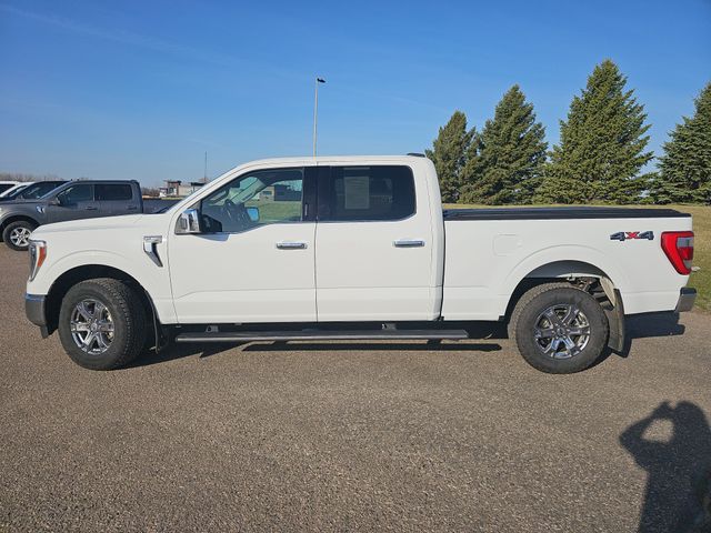Used 2022 Ford F-150 Lariat with VIN 1FTFW1E59NFA15720 for sale in Fergus Falls, Minnesota