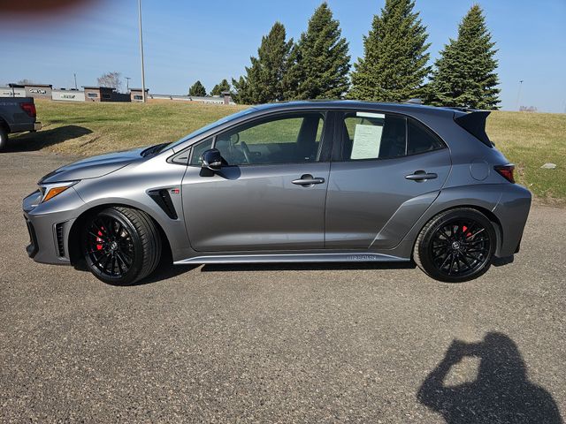Used 2025 Toyota GR Corolla Premium with VIN JTNABAAE9SA020738 for sale in Fergus Falls, Minnesota