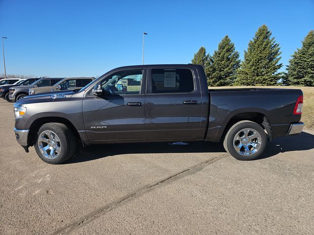 Used 2022 RAM Ram 1500 Pickup Big Horn/Lone Star with VIN 1C6SRFFT4NN448455 for sale in Fergus Falls, Minnesota