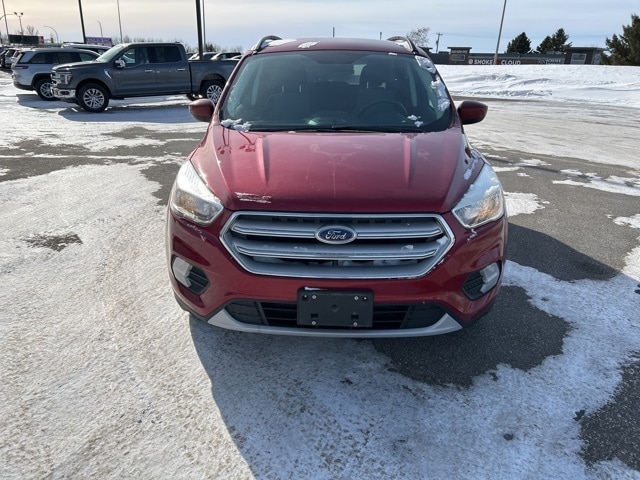 Used 2018 Ford Escape SE with VIN 1FMCU9GD0JUA20818 for sale in Fergus Falls, Minnesota