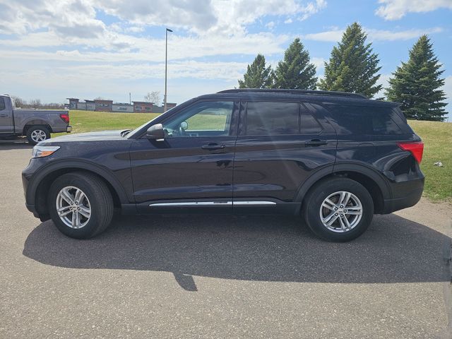 Used 2023 Ford Explorer XLT with VIN 1FMSK8DHXPGB43312 for sale in Fergus Falls, Minnesota
