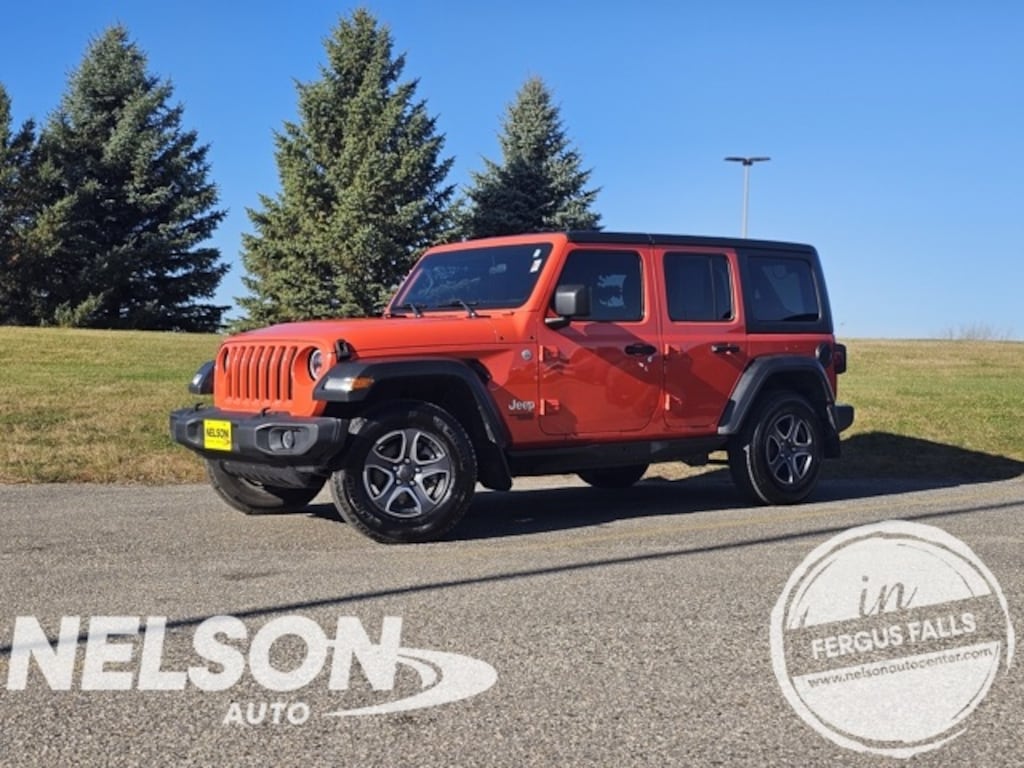 Used 2019 Jeep Wrangler Unlimited Sport S SUV