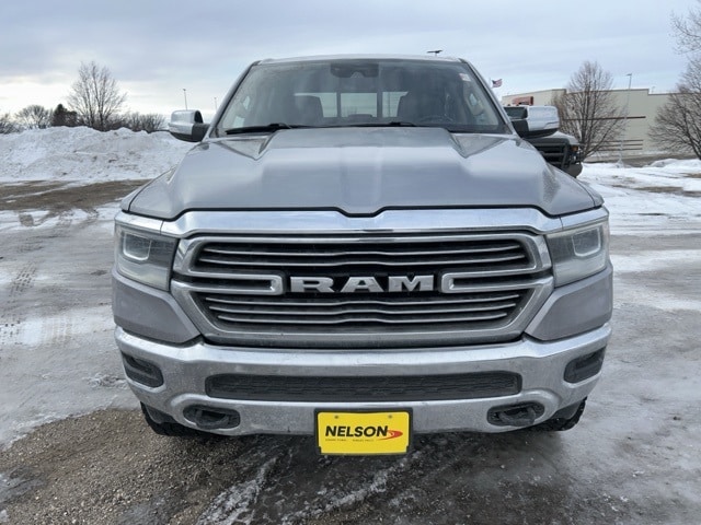 Used 2021 RAM Ram 1500 Pickup Laramie with VIN 1C6SRFJT5MN678964 for sale in Fergus Falls, Minnesota