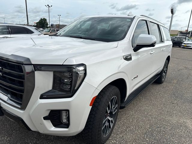 Used 2021 GMC Yukon XL AT4 with VIN 1GKS2HKDXMR163102 for sale in Fergus Falls, Minnesota