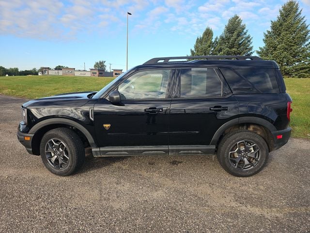 Used 2022 Ford Bronco Sport Badlands with VIN 3FMCR9D92NRD00870 for sale in Fergus Falls, Minnesota