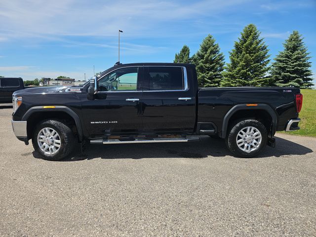 Used 2021 GMC Sierra 2500HD SLT with VIN 1GT49NEY0MF192428 for sale in Fergus Falls, Minnesota