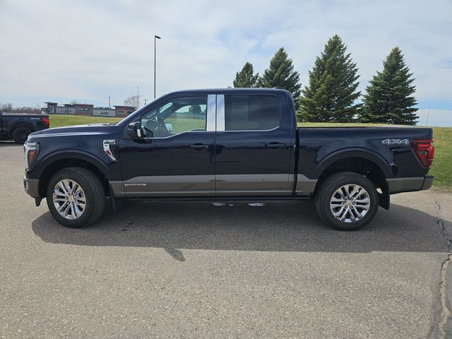 Used 2025 Ford F-150 King Ranch with VIN 1FTFW6LD6SFB02865 for sale in Fergus Falls, Minnesota