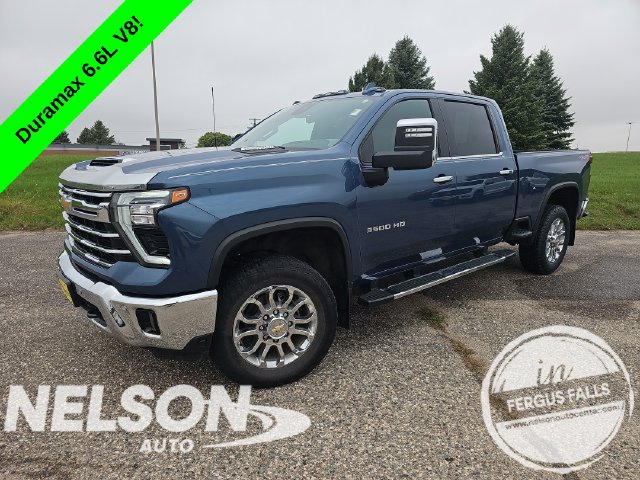 Used 2024 Chevrolet Silverado 3500HD LTZ with VIN 2GC4YUEYXR1151154 for sale in Fergus Falls, Minnesota