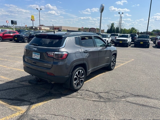 Used 2022 Jeep Compass Limited with VIN 3C4NJDCB1NT191705 for sale in Fergus Falls, Minnesota