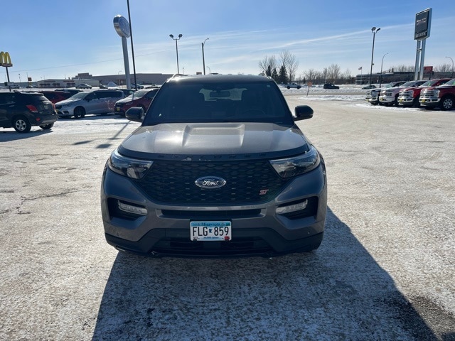 Used 2021 Ford Explorer ST with VIN 1FM5K8GC7MGA16221 for sale in Fergus Falls, Minnesota