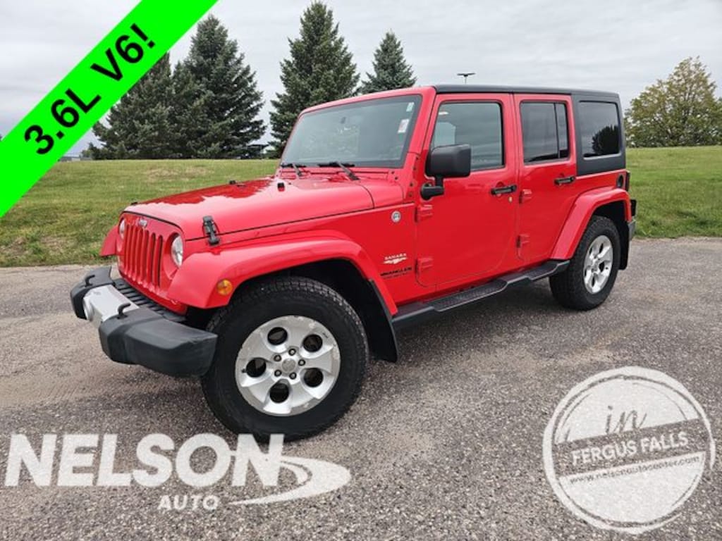 Used 2015 Jeep Wrangler Unlimited Sahara SUV