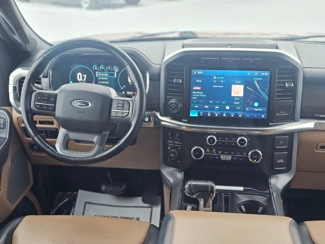 Used 2022 Ford F-150 Lariat with VIN 1FTFW1E89NKD40594 for sale in Fergus Falls, Minnesota