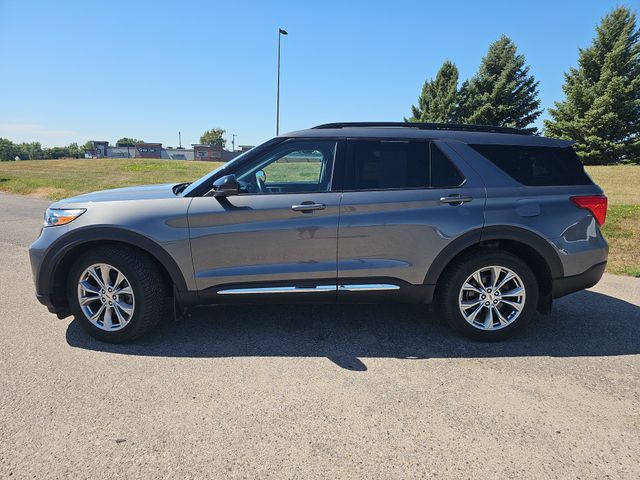 Used 2023 Ford Explorer XLT with VIN 1FMSK8DH7PGC33355 for sale in Fergus Falls, Minnesota