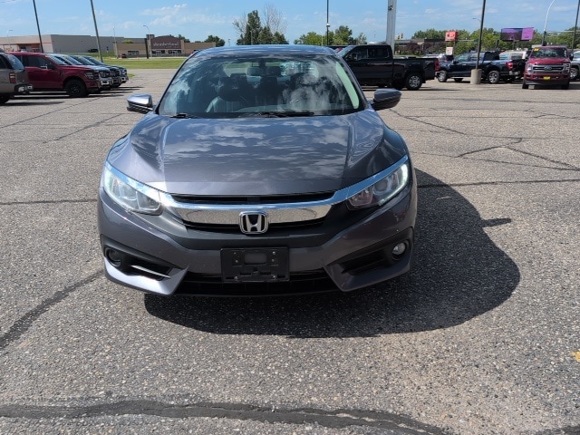 Used 2016 Honda Civic EX-L with VIN 2HGFC1F70GH655553 for sale in Fergus Falls, Minnesota