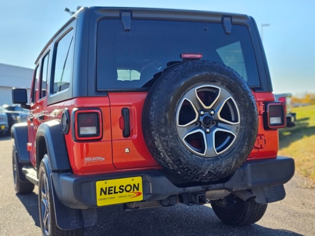 Used 2019 Jeep Wrangler Unlimited Sport S SUV