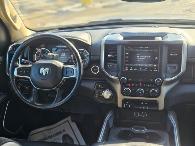 Used 2021 RAM Ram 1500 Pickup Laramie with VIN 1C6SRFJT5MN678964 for sale in Fergus Falls, Minnesota