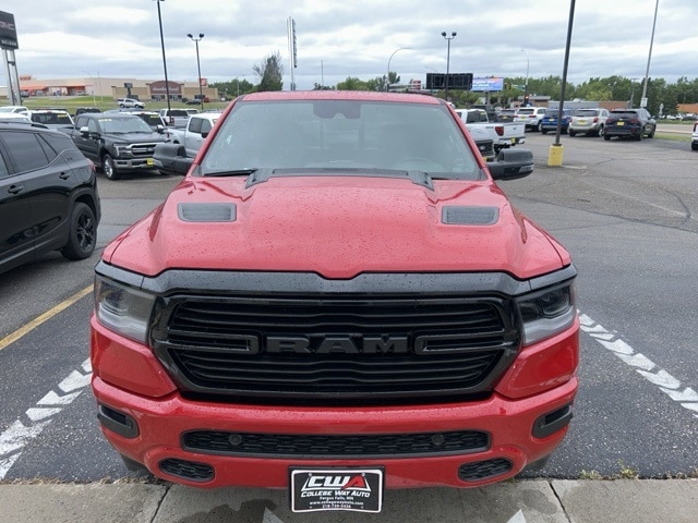 Used 2024 RAM Ram 1500 Pickup Laramie with VIN 1C6SRFJT7RN115423 for sale in Fergus Falls, Minnesota