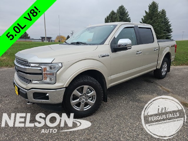 Used 2018 Ford F-150 Lariat with VIN 1FTEW1E59JFC44856 for sale in Fergus Falls, Minnesota