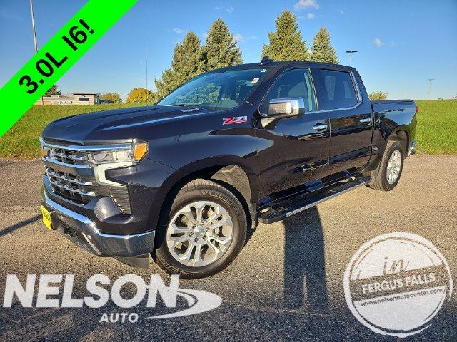 Used 2023 Chevrolet Silverado 1500 LTZ with VIN 1GCUDGE86PZ320216 for sale in Fergus Falls, Minnesota