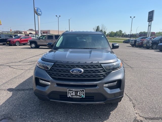 Used 2022 Ford Explorer XLT with VIN 1FMSK8DH9NGB72961 for sale in Fergus Falls, Minnesota