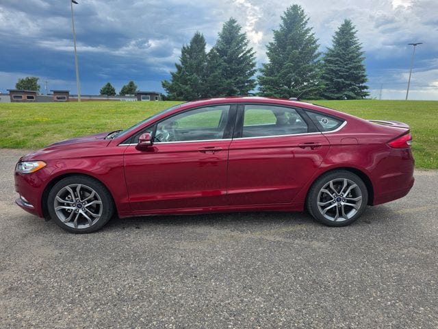 Used 2017 Ford Fusion SE with VIN 3FA6P0H74HR379416 for sale in Fergus Falls, Minnesota