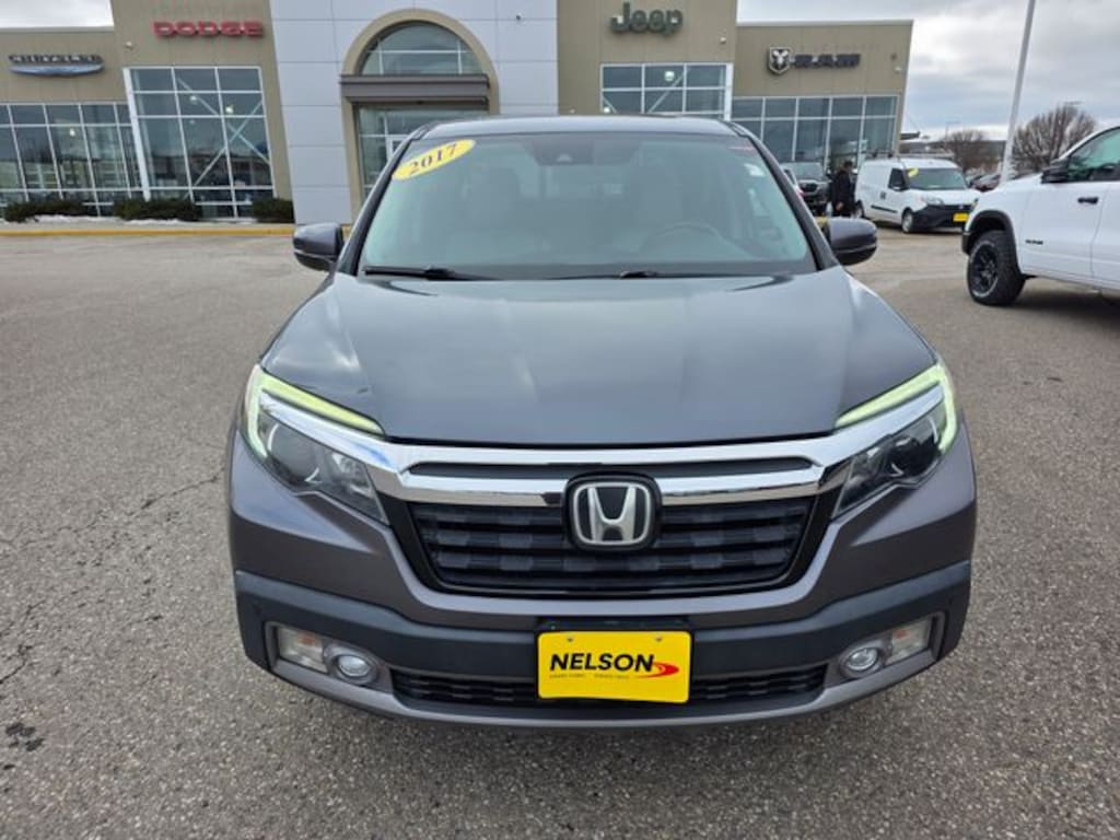 Used 2017 Honda Ridgeline RTL-E AWD Truck Crew Cab