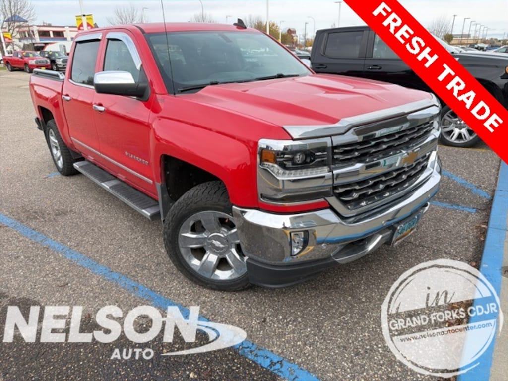 Used 2017 Chevrolet Silverado 1500 LTZ Truck Crew Cab