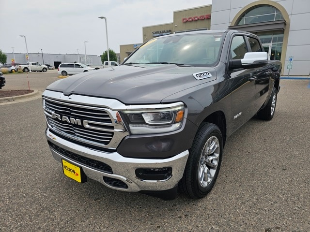 Used 2024 RAM Ram 1500 Pickup Laramie with VIN 1C6SRFJT8RN116371 for sale in Grand Forks, ND