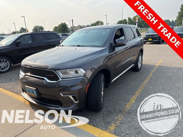 Used 2021 Dodge Durango SXT with VIN 1C4RDJAG5MC792129 for sale in Grand Forks, ND