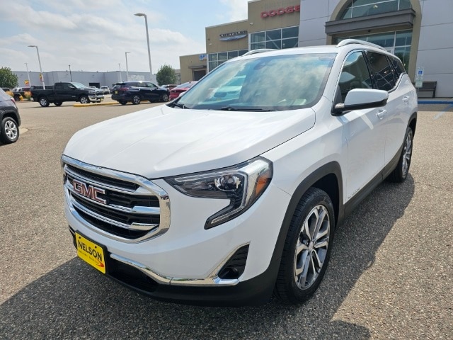 Used 2020 GMC Terrain SLT with VIN 3GKALVEV0LL106795 for sale in Grand Forks, ND