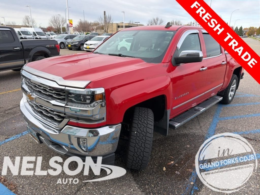 Used 2017 Chevrolet Silverado 1500 LTZ Truck Crew Cab