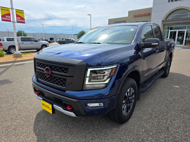 Used 2024 Nissan Titan PRO-4X with VIN 1N6AA1ED0RN108117 for sale in Fergus Falls, Minnesota