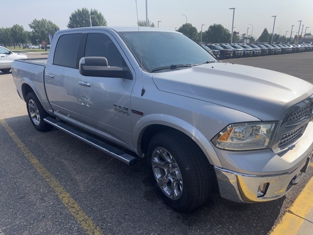 Used 2018 RAM Ram 1500 Pickup Laramie with VIN 1C6RR7NMXJS255785 for sale in Grand Forks, ND