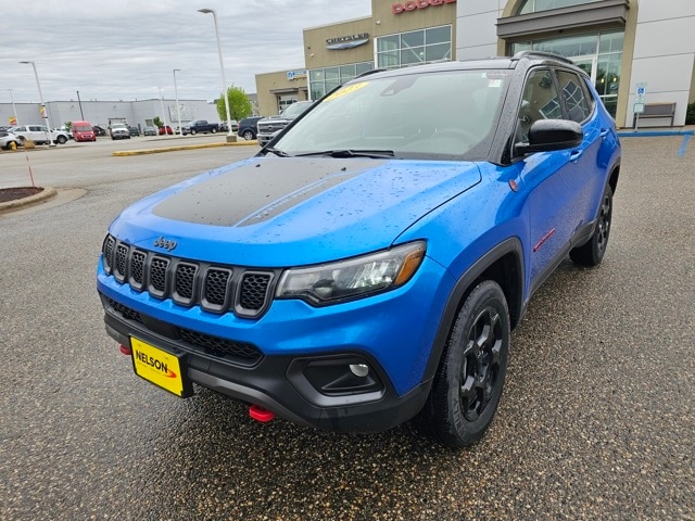 Used 2023 Jeep Compass Trailhawk with VIN 3C4NJDDN7PT544279 for sale in Grand Forks, ND