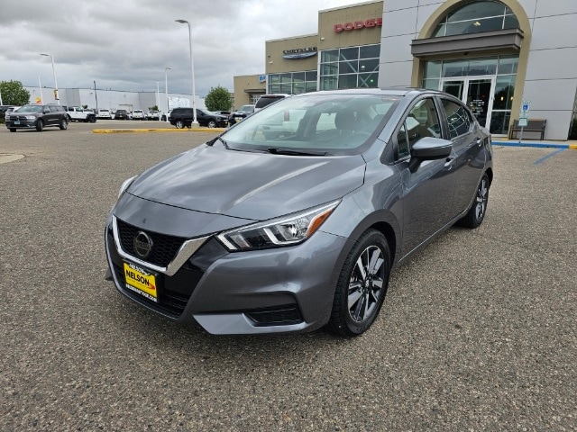 Used 2021 Nissan Versa Sedan SV with VIN 3N1CN8EV3ML884836 for sale in Grand Forks, ND