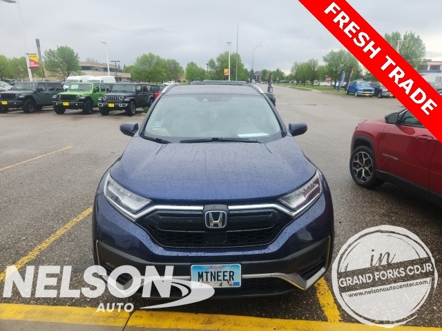 Used 2021 Honda CR-V Touring with VIN 7FART6H96ME031530 for sale in Grand Forks, ND